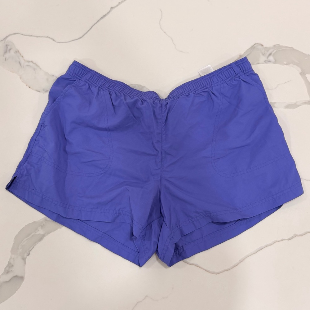 Women’s Athletic Pull-On Shorts in Periwinkle XL